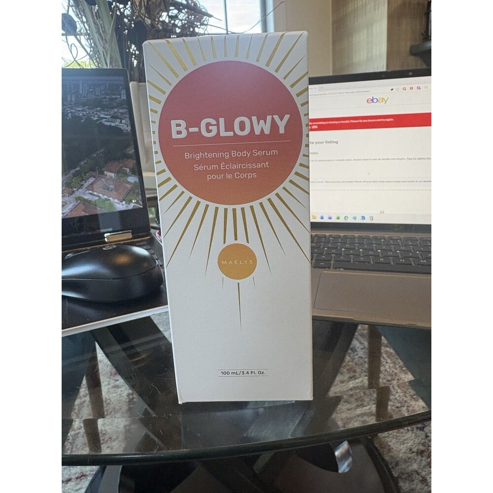 NEW MAELYS B-GLOWY BRIGHTENING BODY SERUM 3.4 OZ
